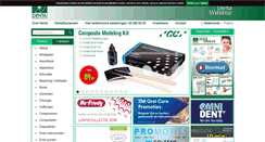 Desktop Screenshot of denta.be