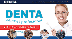 Desktop Screenshot of denta.ro